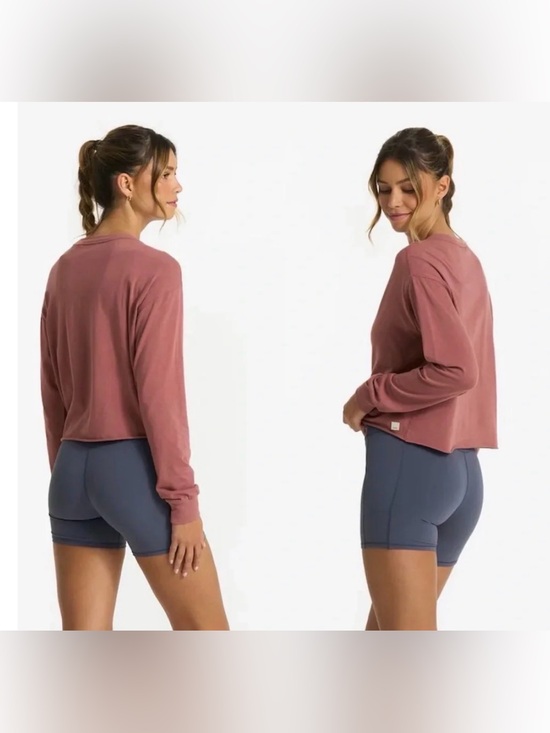 Vuori Tops - Vuori Long Sleeve Coast Tee Dusk